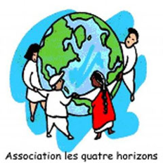 Image 2 – Logo de l’association <em>Les Quatre Horizons</em>