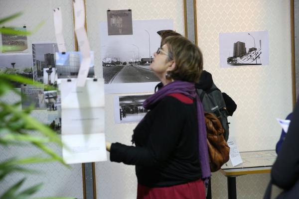 Image 18 - Photographie prise lors de l’exposition <em>Les Minguettoises : elles nous racontent leurs Minguettes</em> en septembre 2018.