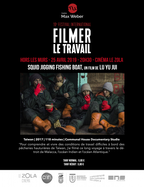 Image 3 - Affiche pour la séance hors les murs du festival <em>Filmer le travail</em> à Lyon, avril 2019