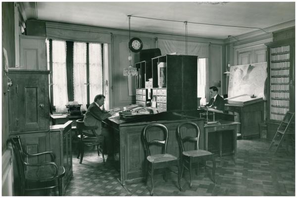 Image 16 - Bureau de l’Hospice général, 7bis, rue des Chaudronniers (vers 1914).